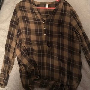 Green and Black Flannel